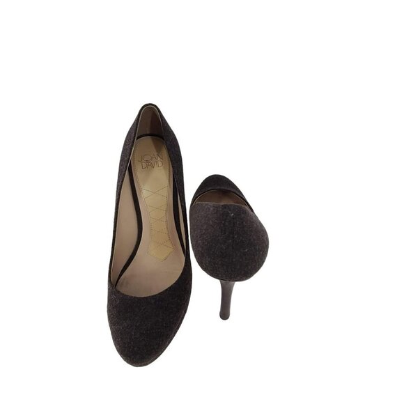 Joan & David Felted Wool Gray Pumps size 9M - Picture 6 of 9